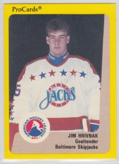 1989-90 Procards AHL - [Base] #93 - Jim Hrivnak