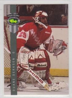 1992 Classic Four Sport Draft Pick Collection - [Base] #208 - Duane Derksen