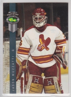 1992 Classic Four Sport Draft Pick Collection - [Base] #221 - Jason Muzzatti