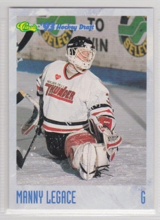 1993-94 Classic Draft - [Base] #24 - Manny Legace