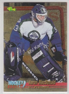 1995 Classic Draft - [Base] - Gold #32 - Aaron MacDonald