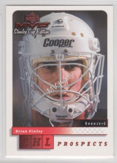 1999-00 Upper Deck MVP Stanley Cup Edition - [Base] #210 - Brian Finley