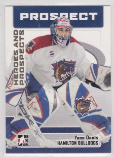 2006-07 In the Game Heroes and Prospects - [Base] #36 - Yann Danis