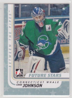 2010-11 In the Game Between the Pipes - [Base] #54 - Chad Johnson