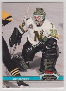 1991-92 Topps Stadium Club - [Base] #138 - Jon Casey