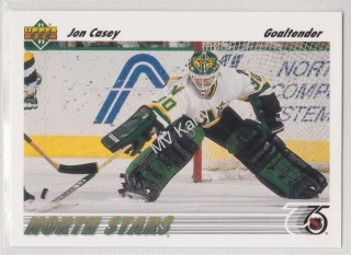 1991-92 Upper Deck - [Base] #205 - Jon Casey