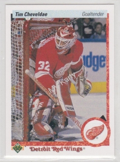1990-91 Upper Deck - [Base] #393 - Tim Cheveldae