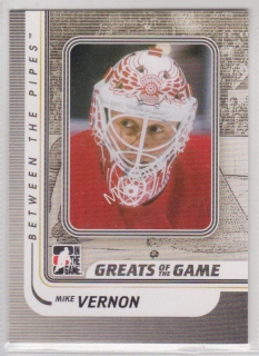 2010-11 In the Game Between the Pipes - [Base] #173 - Mike Vernon