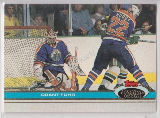 1991-92 Topps Stadium Club - [Base] #258 - Grant Fuhr