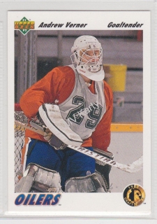 1991-92 Upper Deck - [Base] #74 - Andrew Verner