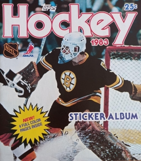 1983-84 Topps sticker album