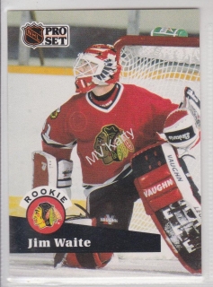 1991-92 Pro Set - [Base] #530 - Jimmy Waite