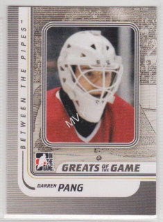 2010-11 In the Game Between the Pipes - [Base] #154 - Darren Pang