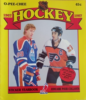 1987-88 O-Pee-Chee sticker album