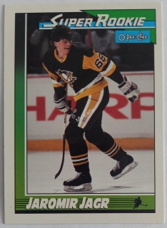 1991-92 O-Pee-Chee - [Base] #9 Jaromir Jagr