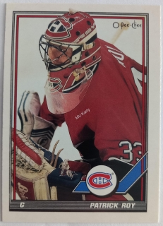 1991-92 O-Pee-Chee - [Base] #413 Patrick Roy