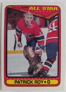 1990-91 Topps - [Base] #198 Patrick Roy
