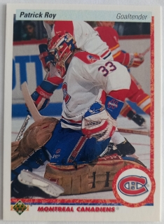 1990-91 Upper Deck - [Base] #153 Patrick Roy