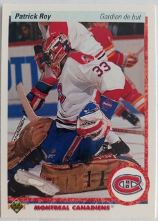 1990-91 Upper Deck French - [Base] #153 Patrick Roy