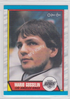 1989-90 O-Pee-Chee - [Base] #258 - Mario Gosselin