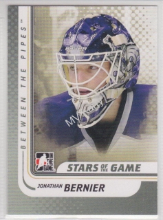 2010-11 In the Game Between the Pipes - [Base] #113 - Jonathan Bernier