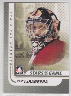 2010-11 In the Game Between the Pipes - [Base] #109 - Jason LaBarbera