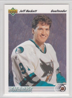 1991-92 Upper Deck - [Base] #58 - Jeff Hackett