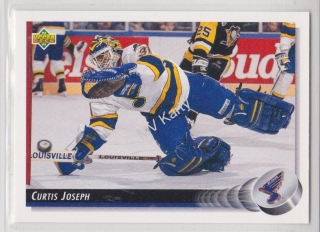 1992-93 Upper Deck - [Base] #186 - Curtis Joseph