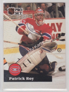 1991-92 Pro Set #125 - Patrick Roy