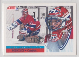1991-92 Score - Canadian - English #314 - Patrick Roy