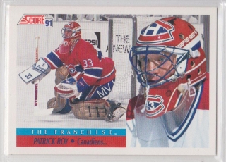 1991-92 Score - Canadian Bilingual #314 - Patrick Roy