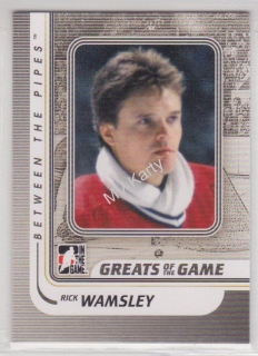 2010-11 In the Game Between the Pipes - [Base] #145 - Rick Wamsley