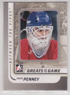 2010-11 In the Game Between the Pipes - [Base] #183 - Steve Penney