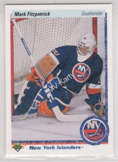 1990-91 Upper Deck - [Base] #37 - Mark Fitzpatrick