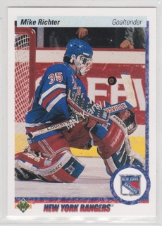 1990-91 Upper Deck - [Base] #32 - Mike Richter