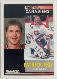 1991-92 Pinnacle - [Base] #175 Patrick Roy
