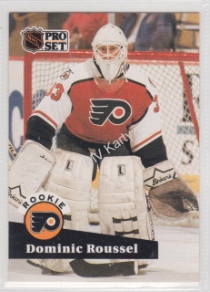 1991-92 Pro Set - [Base] #552 - Dominic Roussel