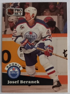 1991-92 Pro Set - [Base] #534  Josef Beranek