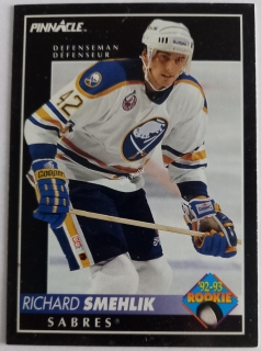 1992-93 Pinnacle - [Base] FRENCH #393  Richard Smehlik