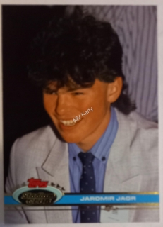 1991-92 Topps Stadium Club - [Base] #343 Jaromir Jagr