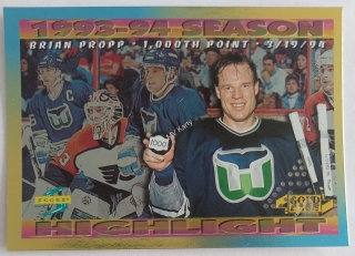 1994-95 Score - [Base] - Gold Line Pinnacle Punched #247 Brian Propp