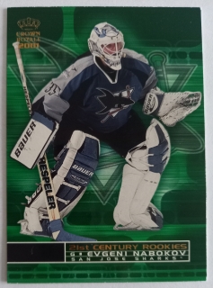2000-01 Pacific Crown Royale - 21st Century Rookies #22 Evgeni Nabokov