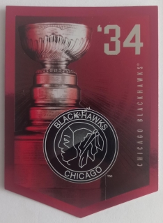2012 Panini Molson Canadian Stanley Cup Collection - [Base] #34 Chicago Blackhawks (Black Hawks) Team