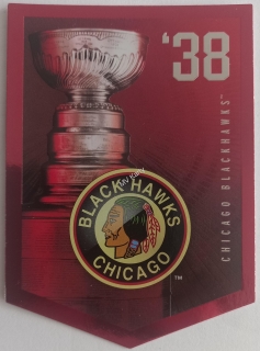 2012 Panini Molson Canadian Stanley Cup Collection - [Base] #38 Chicago Blackhawks (Black Hawks) Team