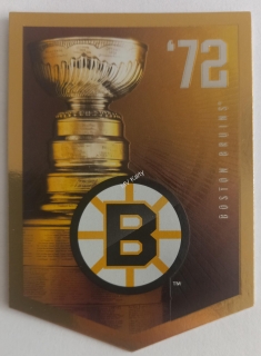 2012 Panini Molson Canadian Stanley Cup Collection - [Base] #72 Boston Bruins Team