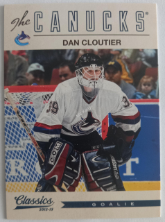 2012-13 Panini Classics Signatures - [Base] #161 Dan Cloutier