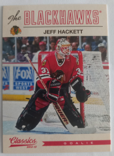2012-13 Panini Classics Signatures - [Base] #124 Jeff Hackett