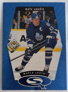 1998-99 Upper Deck UD Choice - Starquest - Blue #SQ19 Mats Sundin