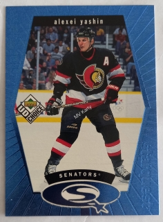1998-99 Upper Deck UD Choice - Starquest - Blue #SQ10 Alexei Yashin