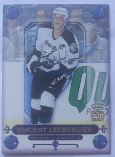 2000-01 Pacific Crown Royale - Jewels of the Crown #23 Vincent Lecavalier